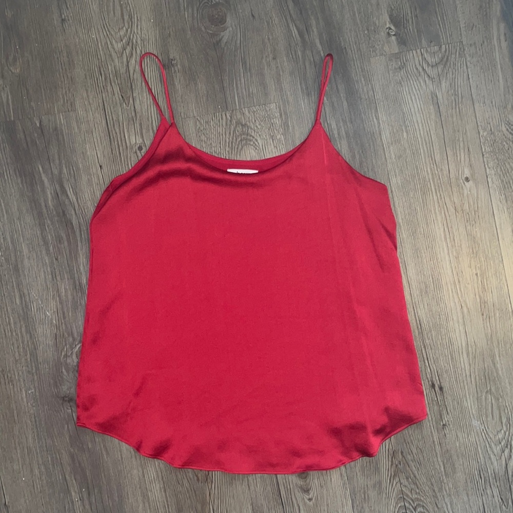 Bar III red polyester tank